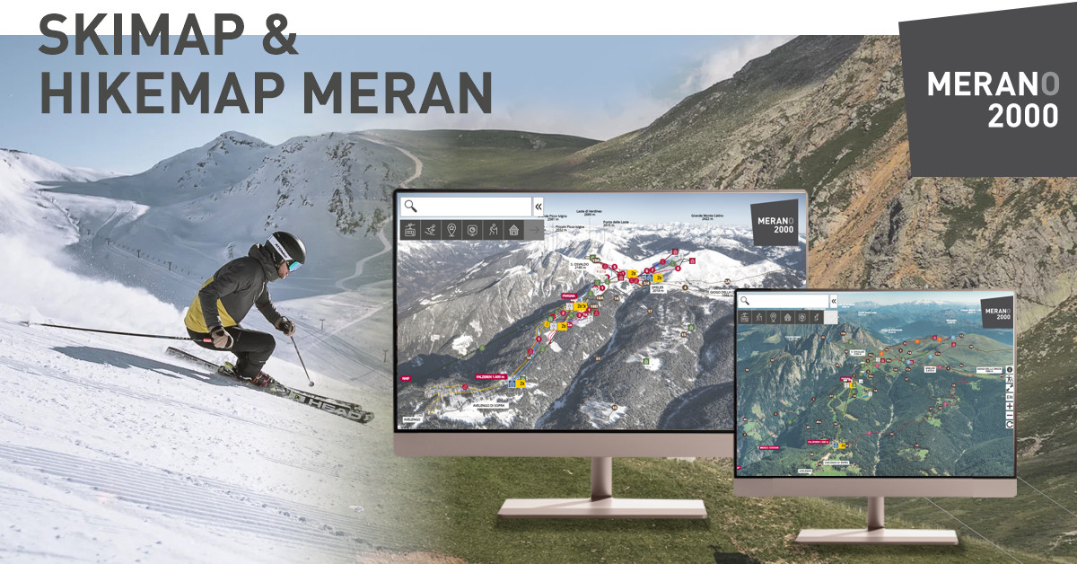 Skimap & Hikemap Meran