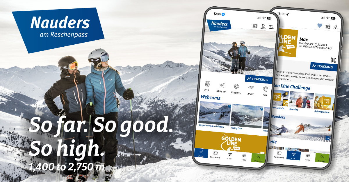 Nauders App Relaunch