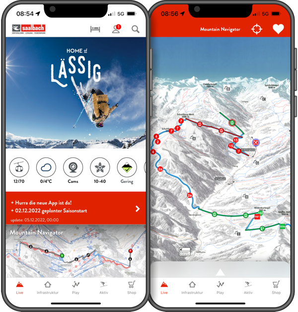 HOME of LÄSSIG App